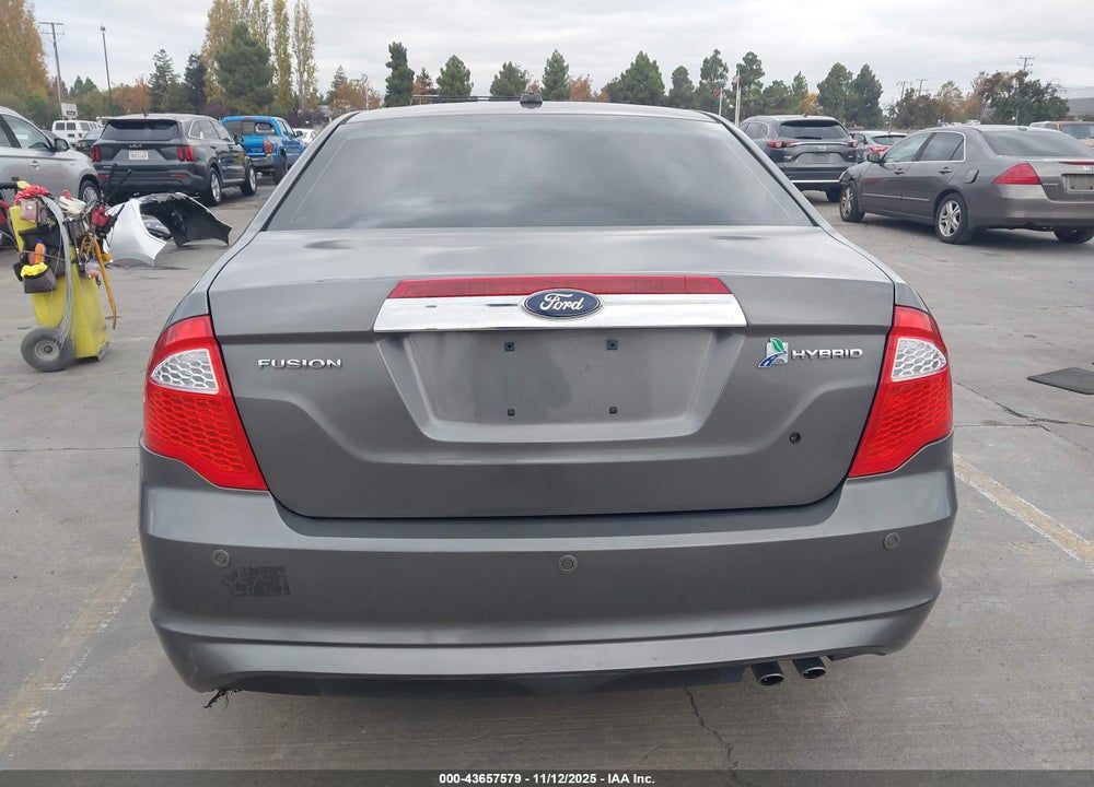 2012 FORD FUSION VIN: 3FADP0L39CR181824
