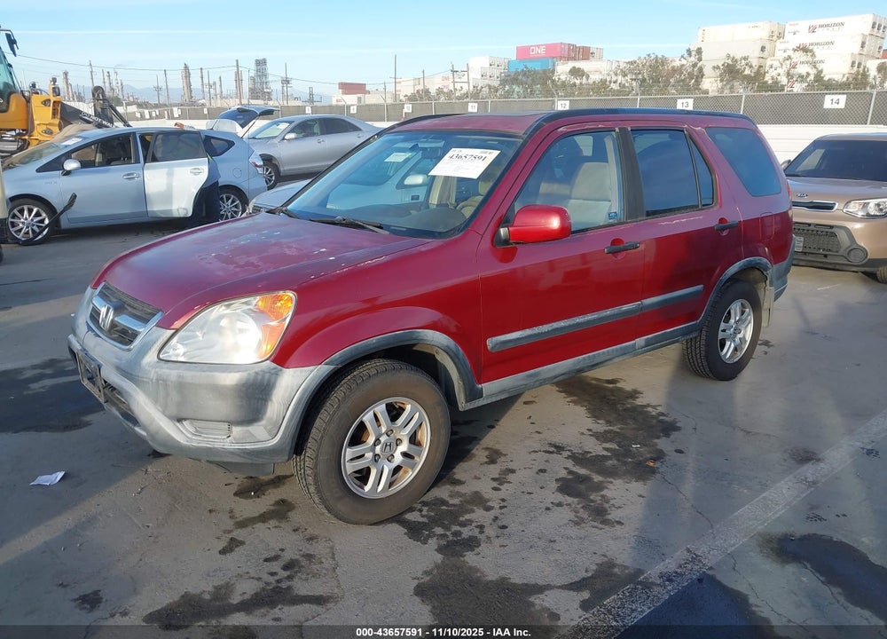 2002 HONDA CR-V EX VIN: JHLRD78822C083854