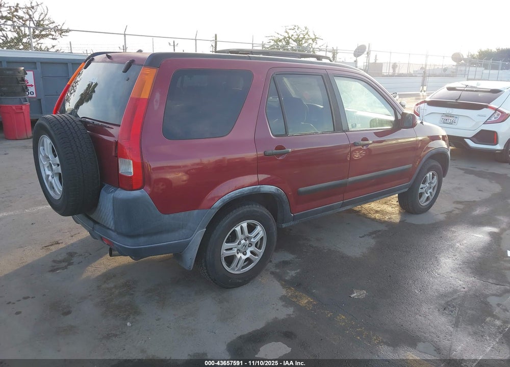 2002 HONDA CR-V EX VIN: JHLRD78822C083854