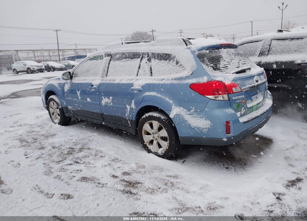2011 SUBARU OUTBACK 3.6R LIMITED VIN: 4S4BRELC6B2370597