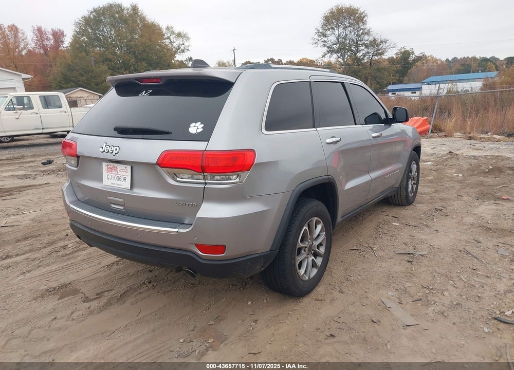 2014 JEEP GRAND CHEROKEE LIMITED VIN: 1C4RJEBGXEC464057