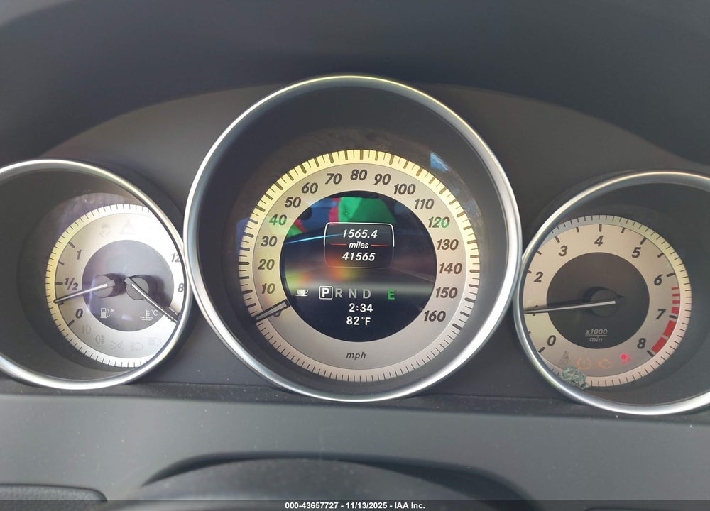 2013 MERCEDES-BENZ C CLASS VIN: WDDGF4HB6DR250327