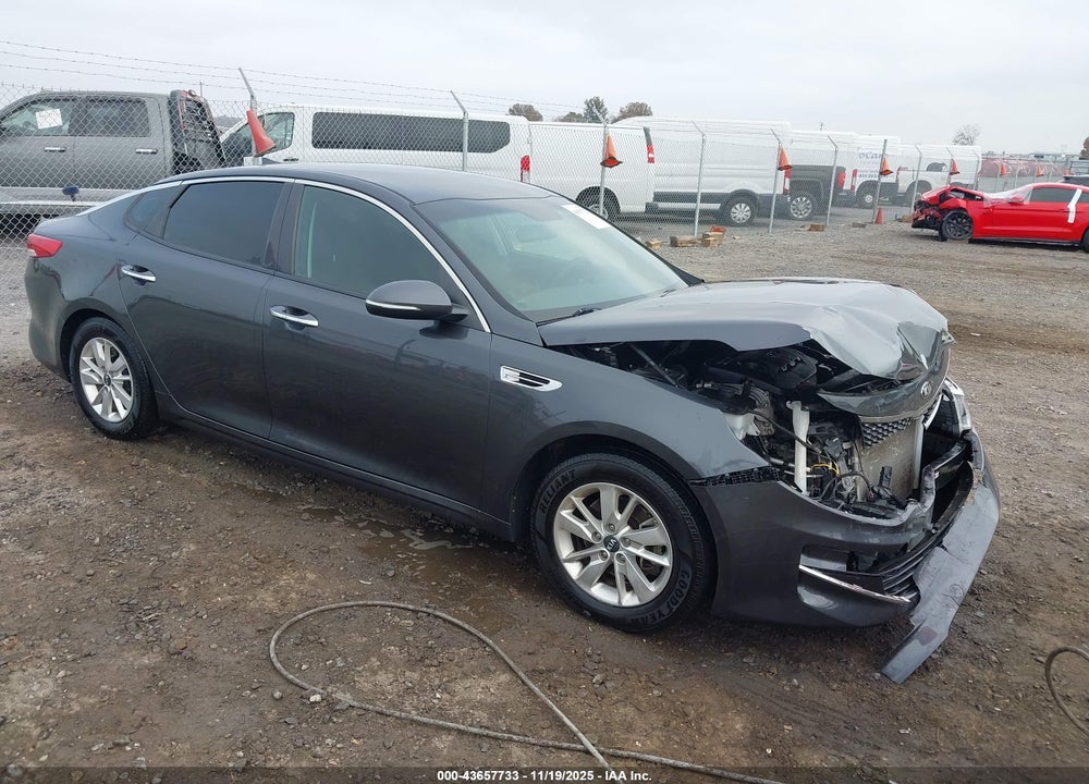 2018 KIA OPTIMA LX VIN: KNAGT4L38J5219406