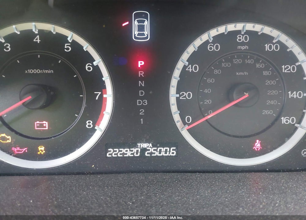 2012 HONDA ACCORD 2.4 LX VIN: 1HGCP2F37CA080421