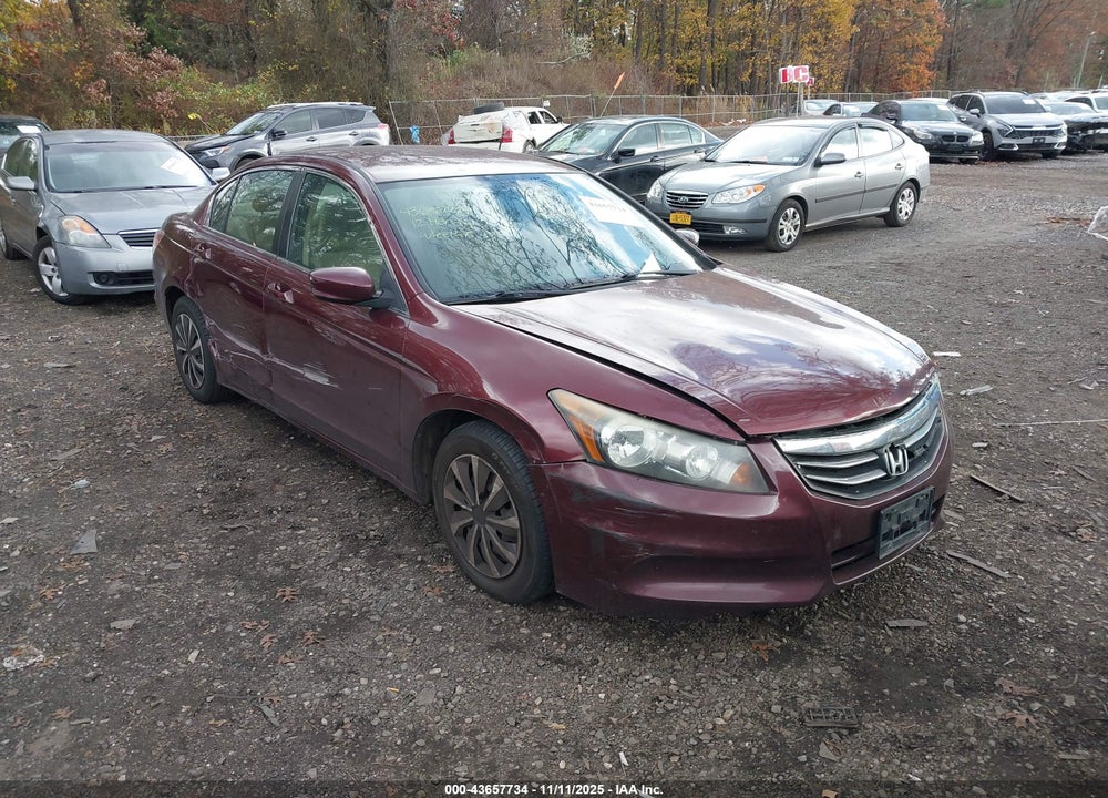 2012 HONDA ACCORD 2.4 LX VIN: 1HGCP2F37CA080421