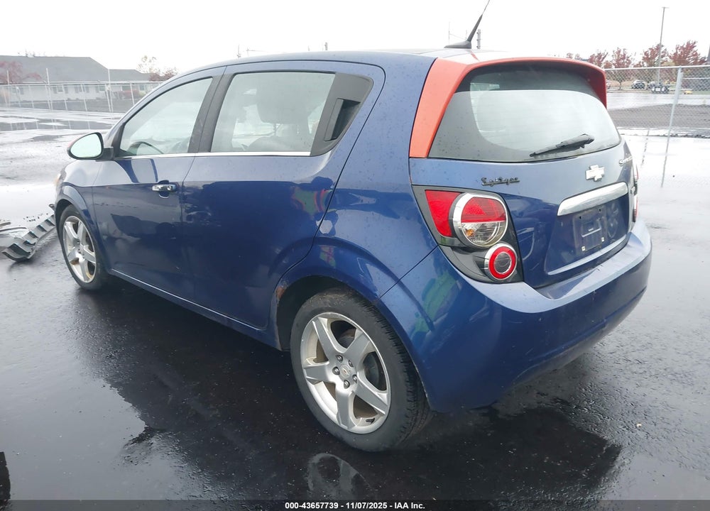 2012 CHEVROLET SONIC 2LZ VIN: 1G1JE6SBXC4184666