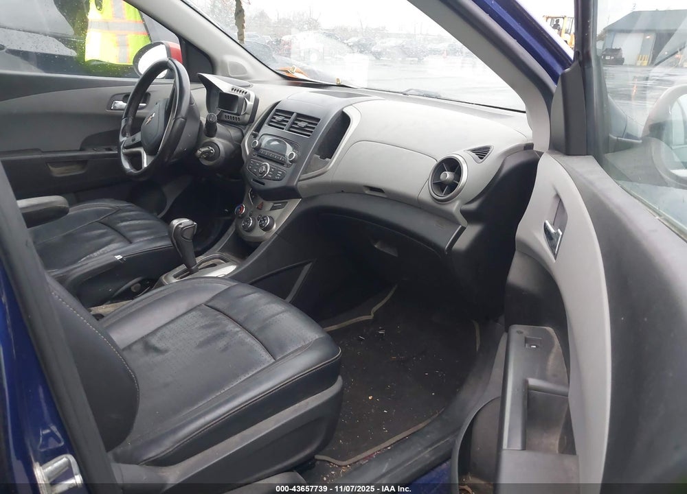 2012 CHEVROLET SONIC 2LZ VIN: 1G1JE6SBXC4184666