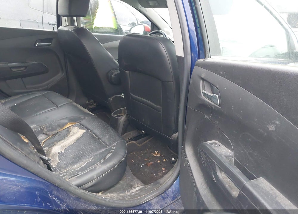 2012 CHEVROLET SONIC 2LZ VIN: 1G1JE6SBXC4184666