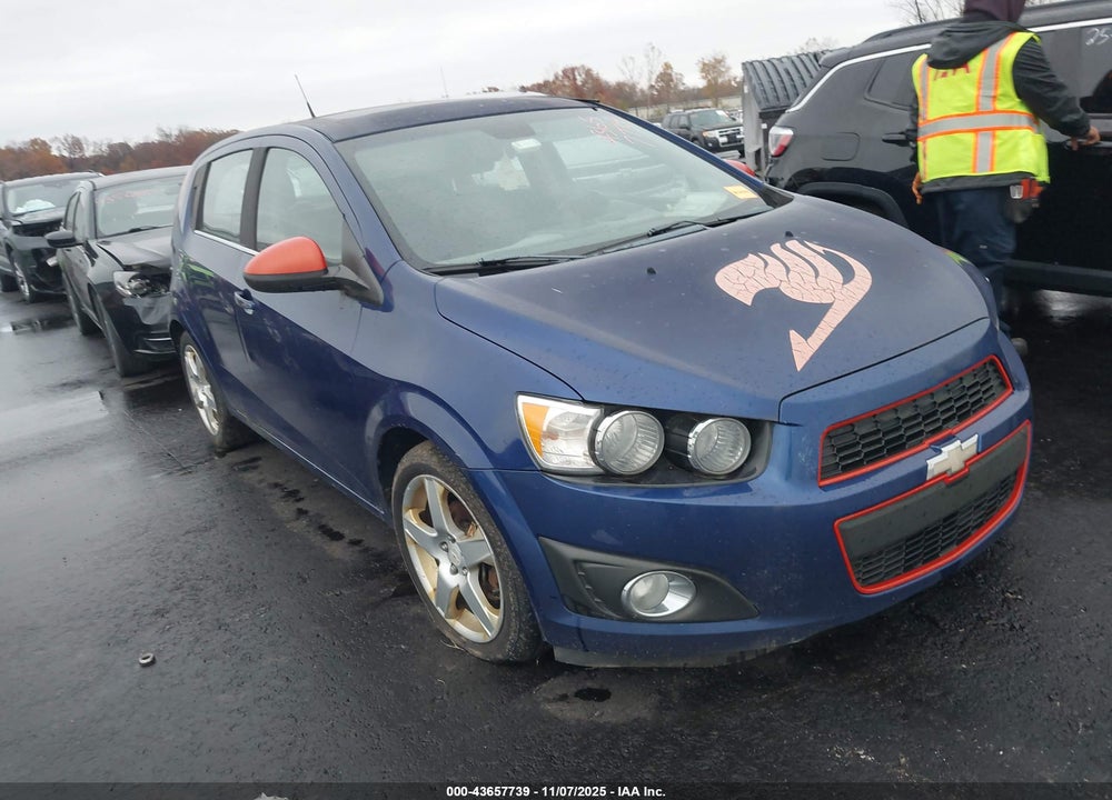 2012 CHEVROLET SONIC 2LZ VIN: 1G1JE6SBXC4184666