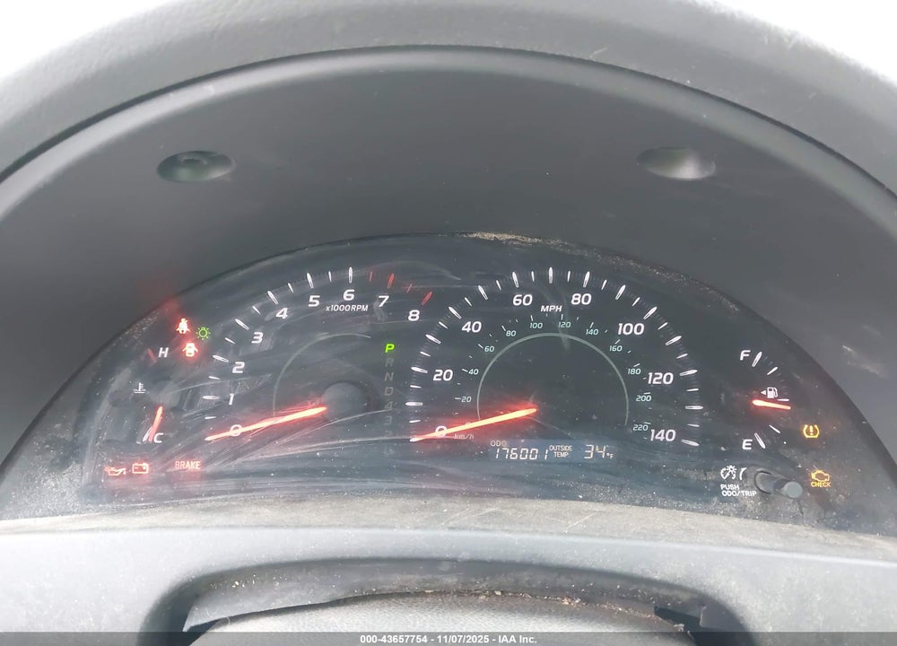 2007 TOYOTA CAMRY VIN: 4T1BE46K17U641490