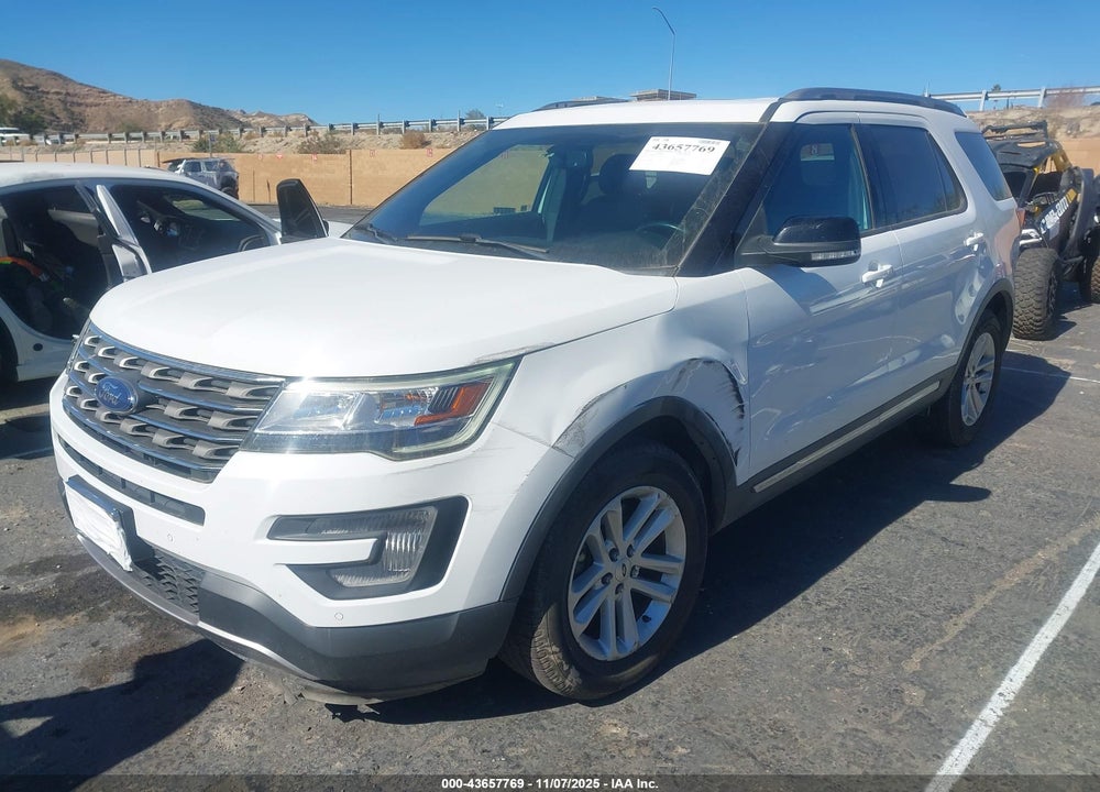 2017 FORD EXPLORER XLT VIN: 1FM5K7D85HGD89323