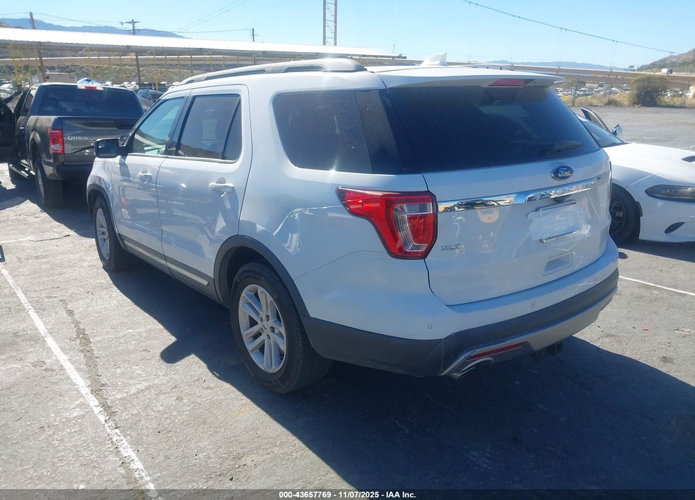 2017 FORD EXPLORER XLT VIN: 1FM5K7D85HGD89323