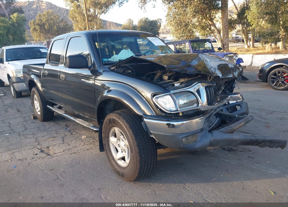 2002 TOYOTA TACOMA PRERUNNER V6 VIN: 5TEGN92N42Z125499
