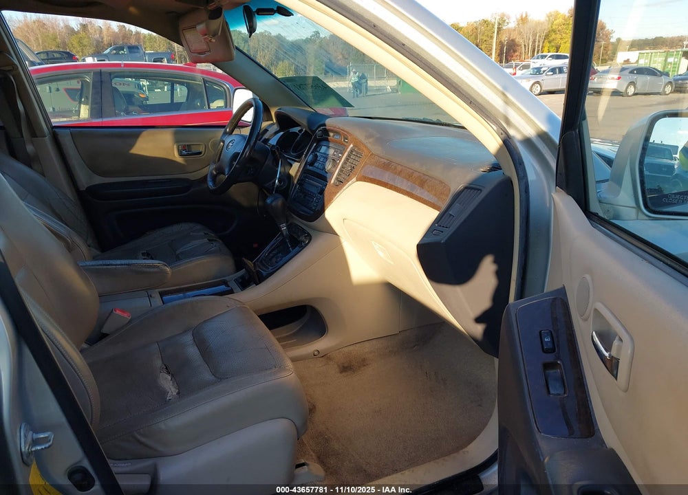 2003 TOYOTA HIGHLANDER LIMITED V6 VIN: JTEHF21A030138481