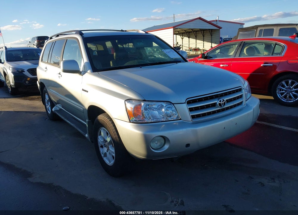 2003 TOYOTA HIGHLANDER LIMITED V6 VIN: JTEHF21A030138481