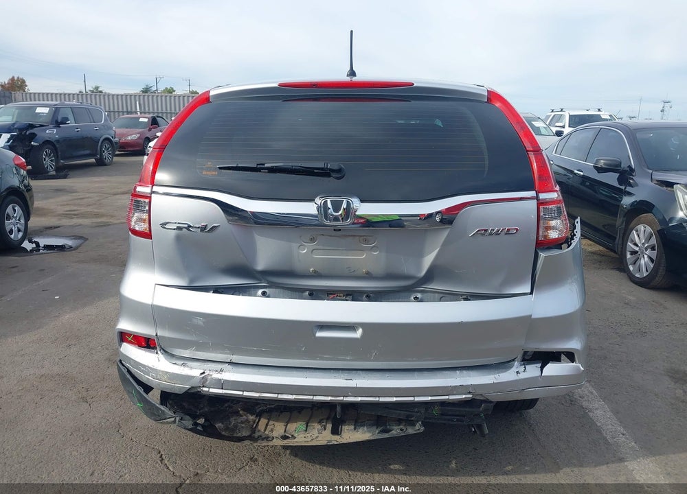 2016 HONDA CR-V LX VIN: 5J6RM4H37GL133245