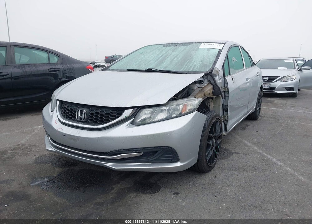 2015 HONDA CIVIC LX VIN: 2HGFB2F57FH551115