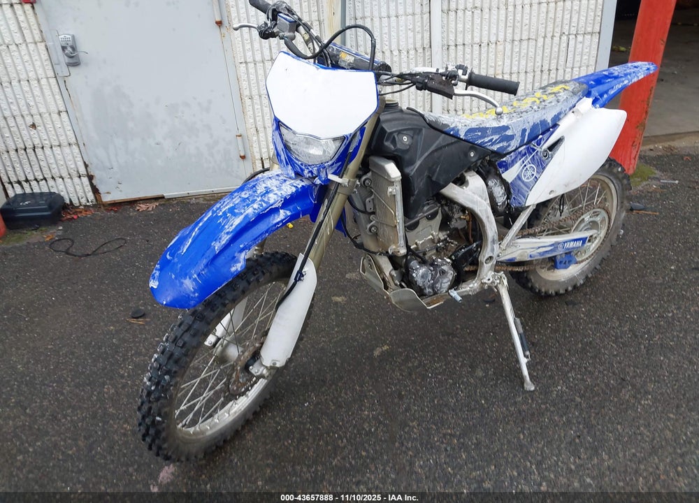 2008 YAMAHA WR250 F VIN: JYACG30Y58A000979