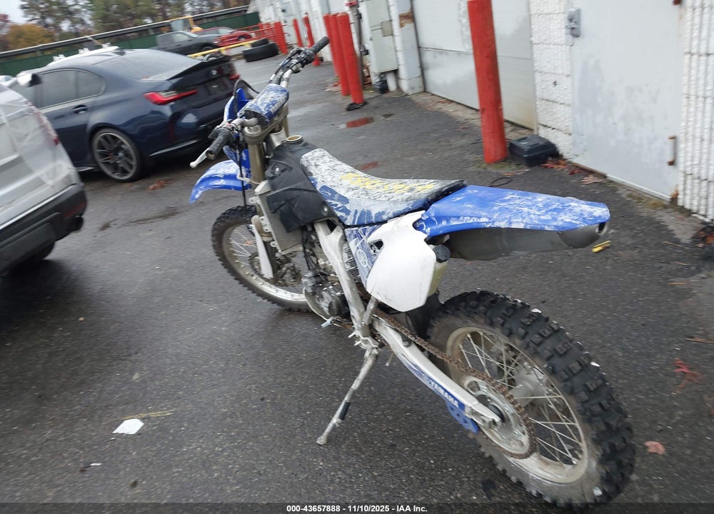 2008 YAMAHA WR250 F VIN: JYACG30Y58A000979