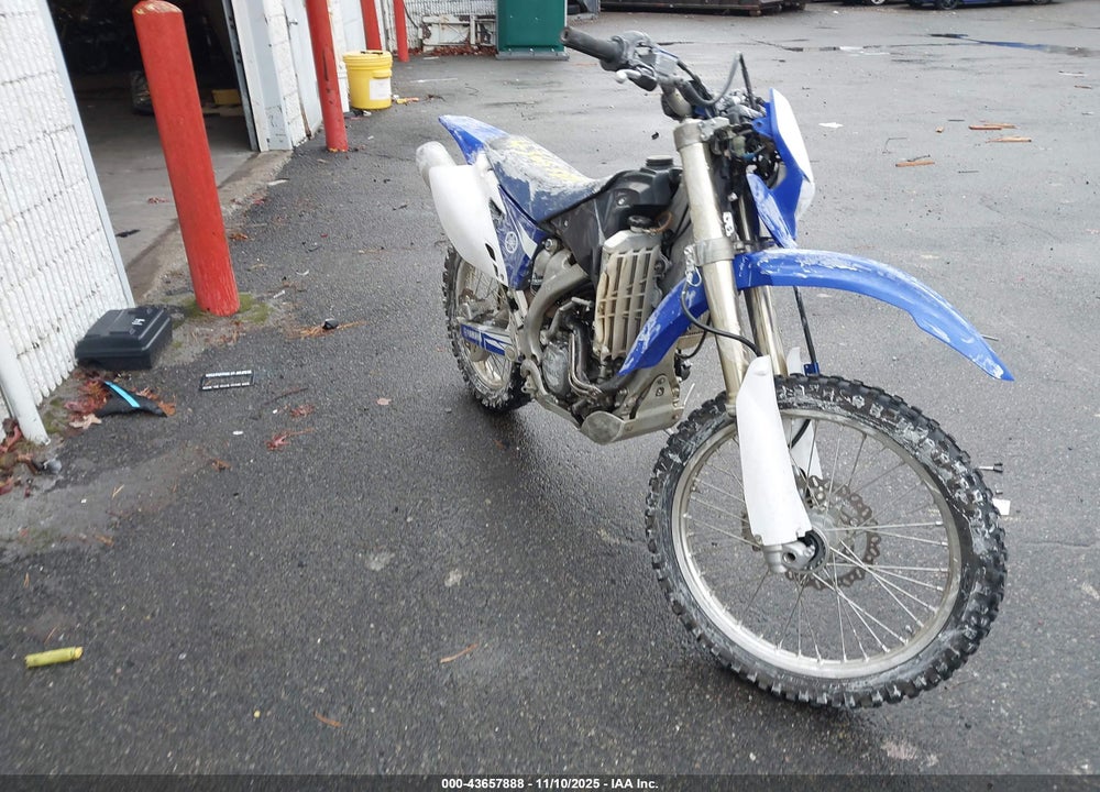 2008 YAMAHA WR250 F VIN: JYACG30Y58A000979
