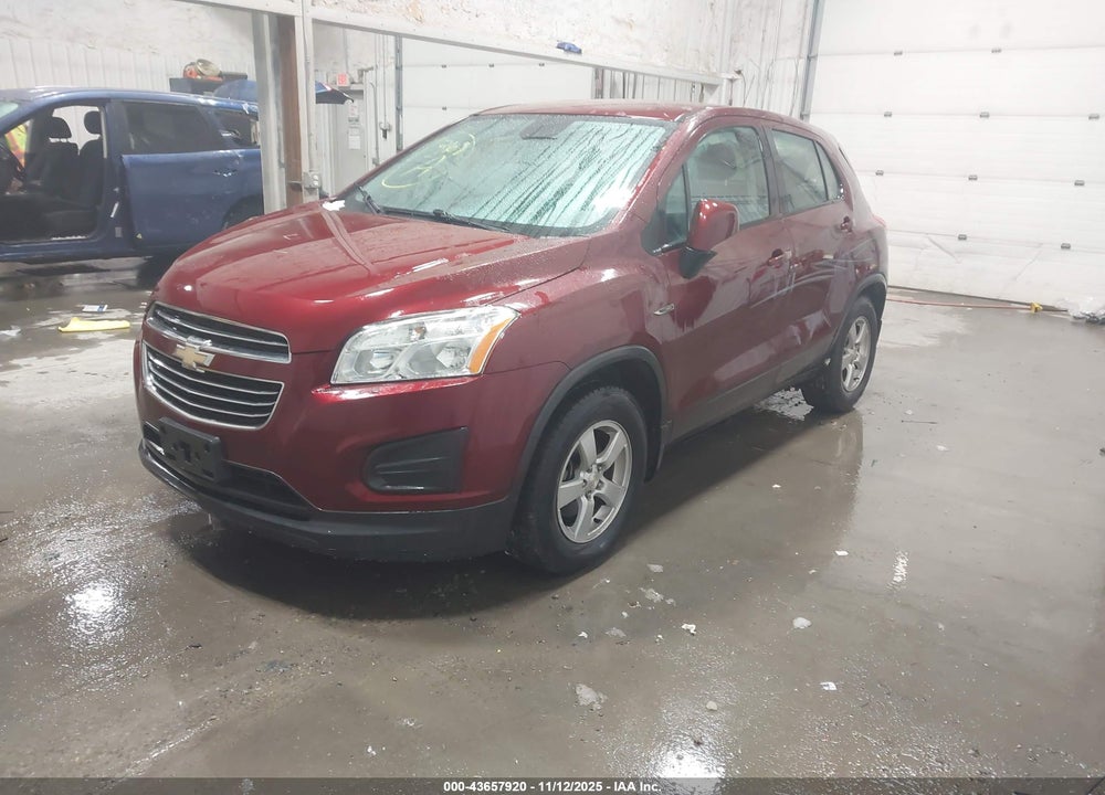 2016 CHEVROLET TRAX 1LS VIN: 3GNCJNSB5GL262087