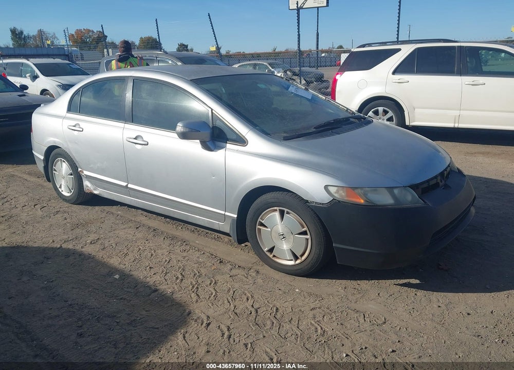 2008 HONDA CIVIC HYBRID VIN: JHMFA36208S005019