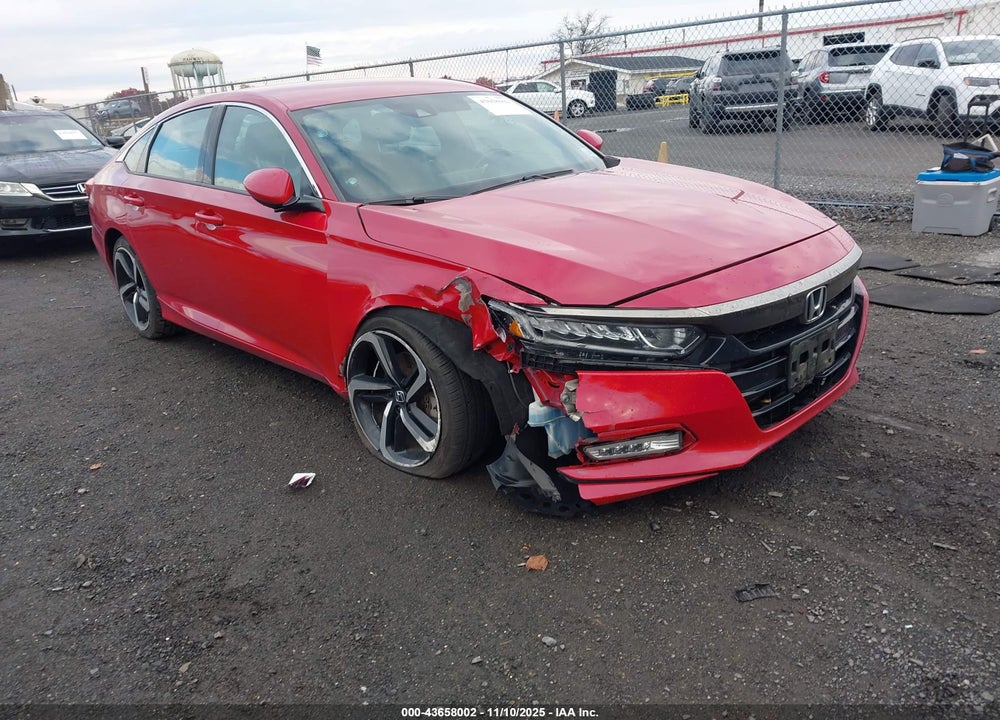2019 HONDA ACCORD SPORT VIN: 1HGCV1F30KA144037