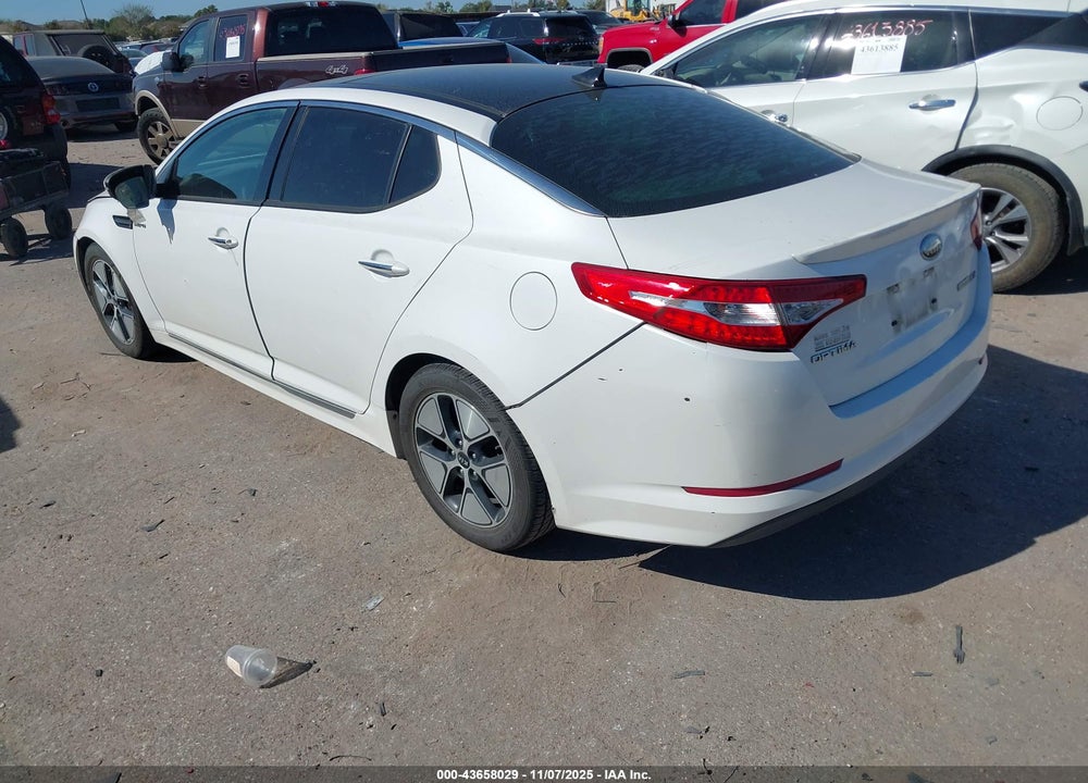 2013 KIA OPTIMA HYBRID EX VIN: KNAGM4AD0D5038765
