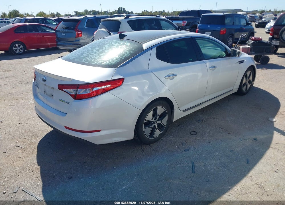 2013 KIA OPTIMA HYBRID EX VIN: KNAGM4AD0D5038765
