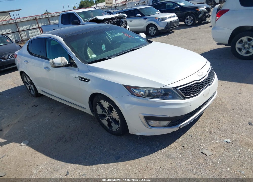 2013 KIA OPTIMA HYBRID EX VIN: KNAGM4AD0D5038765