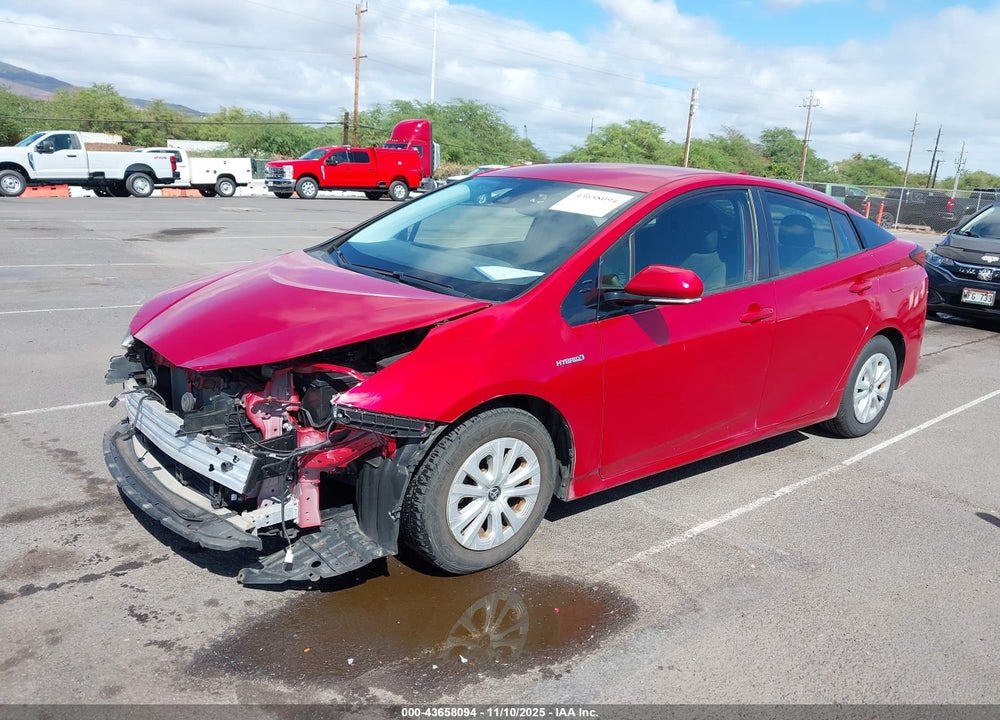 2019 TOYOTA PRIUS LE VIN: JTDKARFU1K3080530