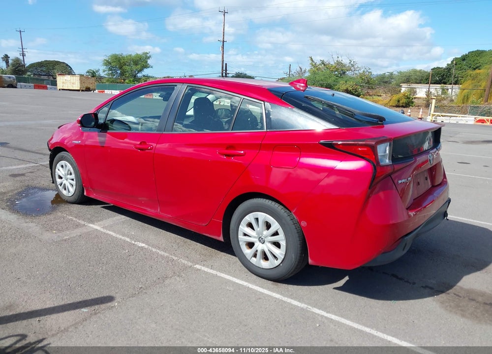 2019 TOYOTA PRIUS LE VIN: JTDKARFU1K3080530