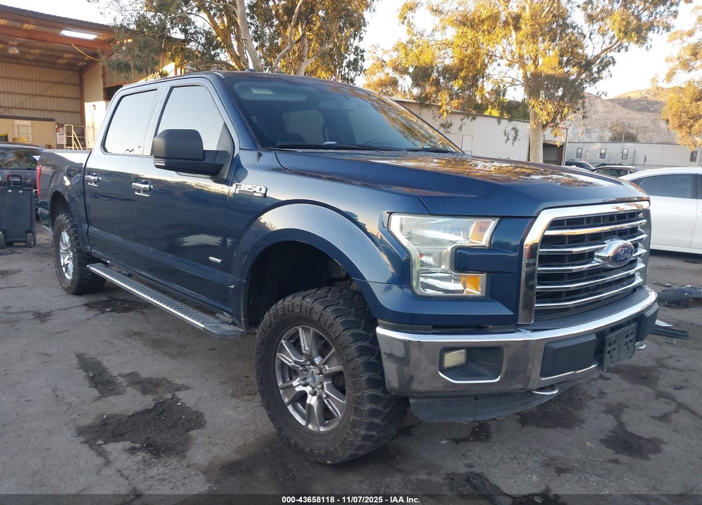 2015 FORD F-150 XLT VIN: 1FTEW1EG1FKD16830