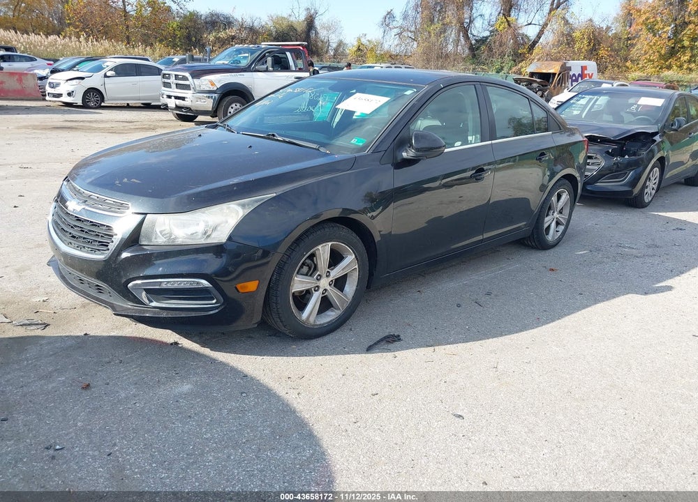 2015 CHEVROLET CRUZE 2LT AUTO VIN: 1G1PE5SB6F7200658