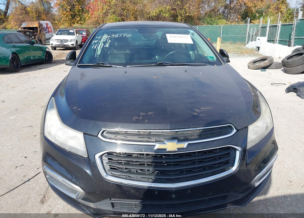 2015 CHEVROLET CRUZE 2LT AUTO VIN: 1G1PE5SB6F7200658