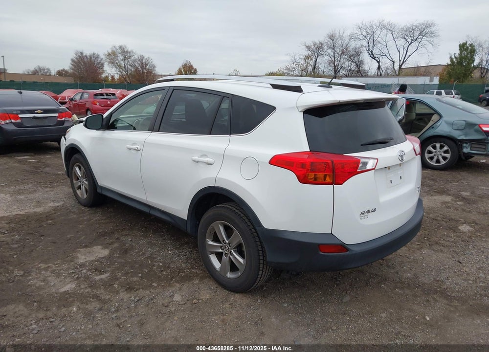 2015 TOYOTA RAV4 XLE VIN: JTMRFREV5FD131778
