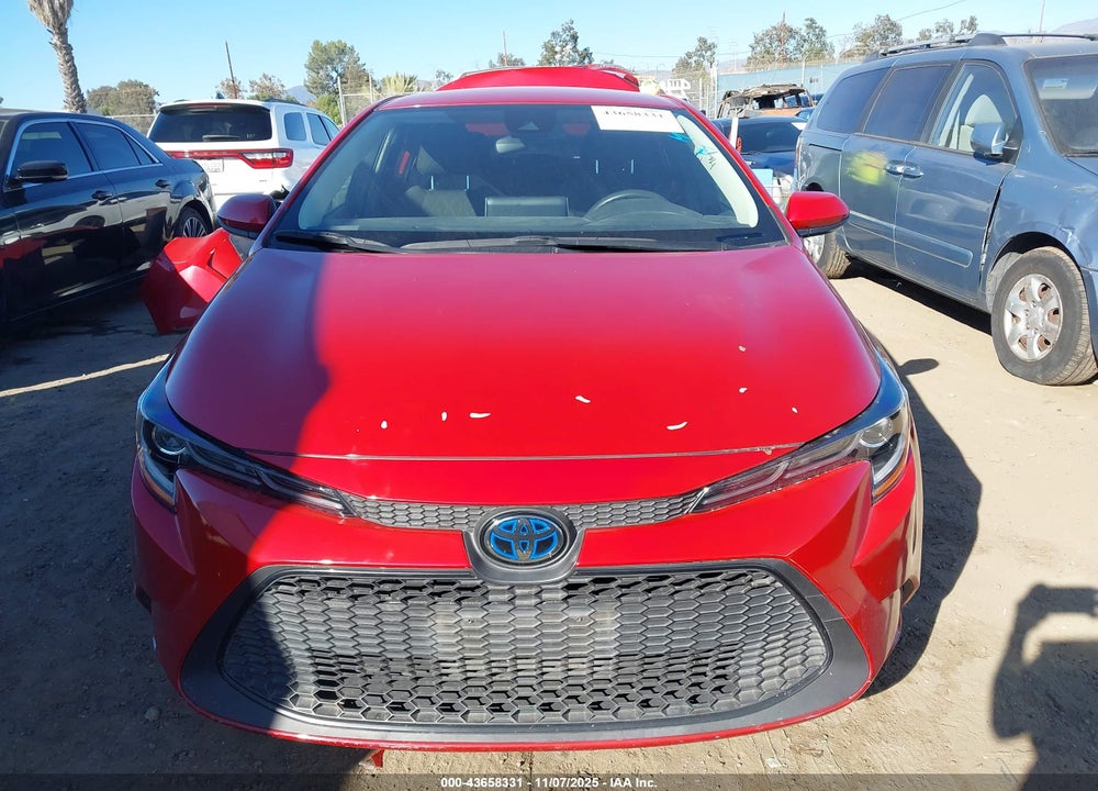 2021 TOYOTA COROLLA HYBRID LE VIN: JTDEAMDE5MJ007865