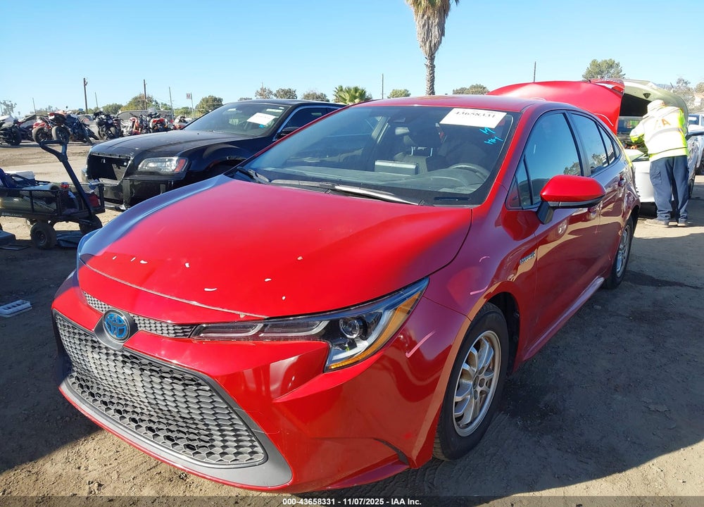 2021 TOYOTA COROLLA HYBRID LE VIN: JTDEAMDE5MJ007865
