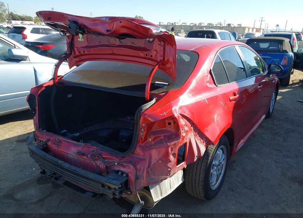 2021 TOYOTA COROLLA HYBRID LE VIN: JTDEAMDE5MJ007865