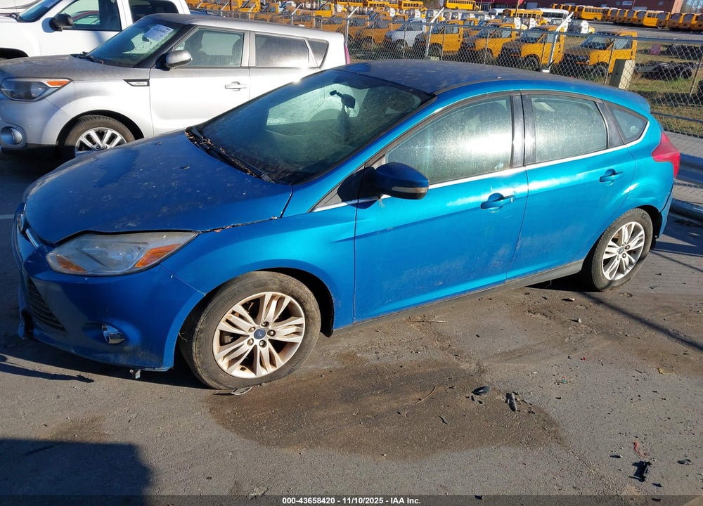 2012 FORD FOCUS SEL VIN: 1FAHP3M2XCL321922