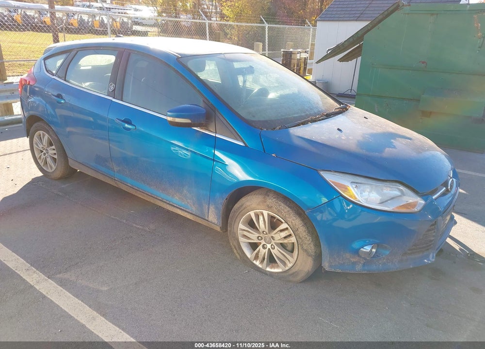2012 FORD FOCUS SEL VIN: 1FAHP3M2XCL321922