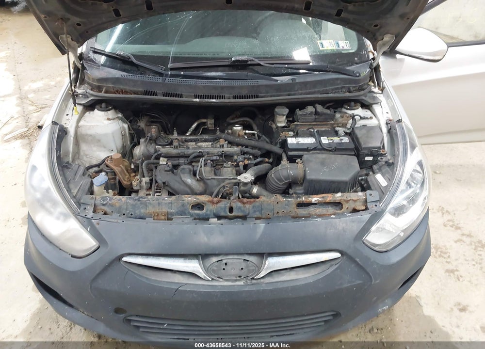 2014 HYUNDAI ACCENT GS VIN: KMHCT5AE1EU172920
