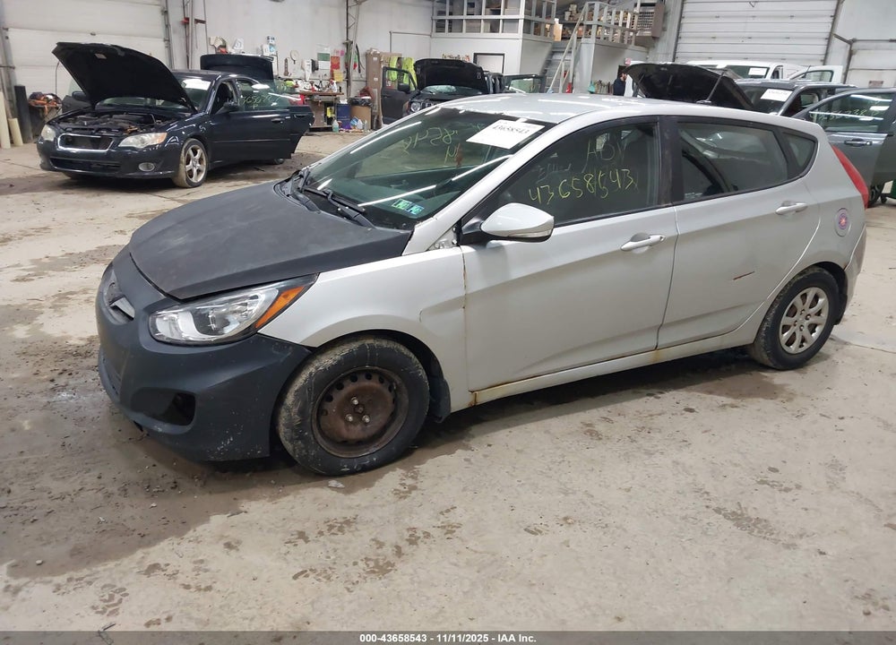 2014 HYUNDAI ACCENT GS VIN: KMHCT5AE1EU172920
