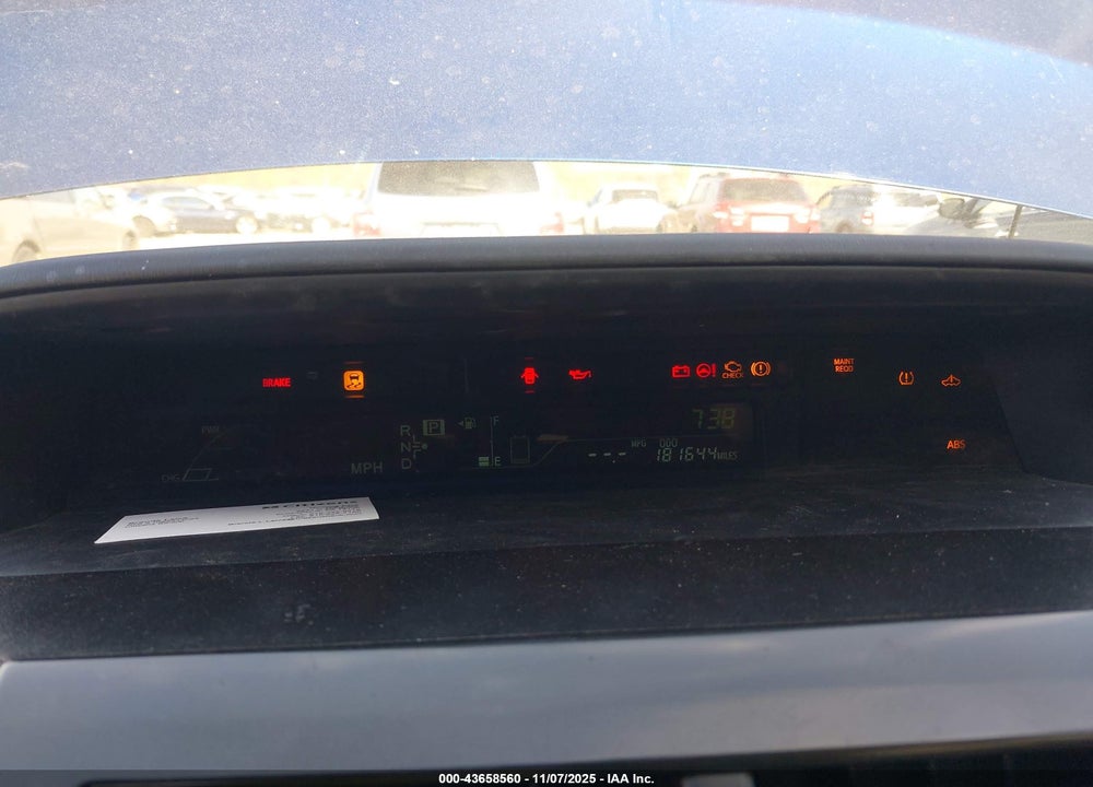 2014 TOYOTA PRIUS V FIVE VIN: JTDZN3EU9EJ005298