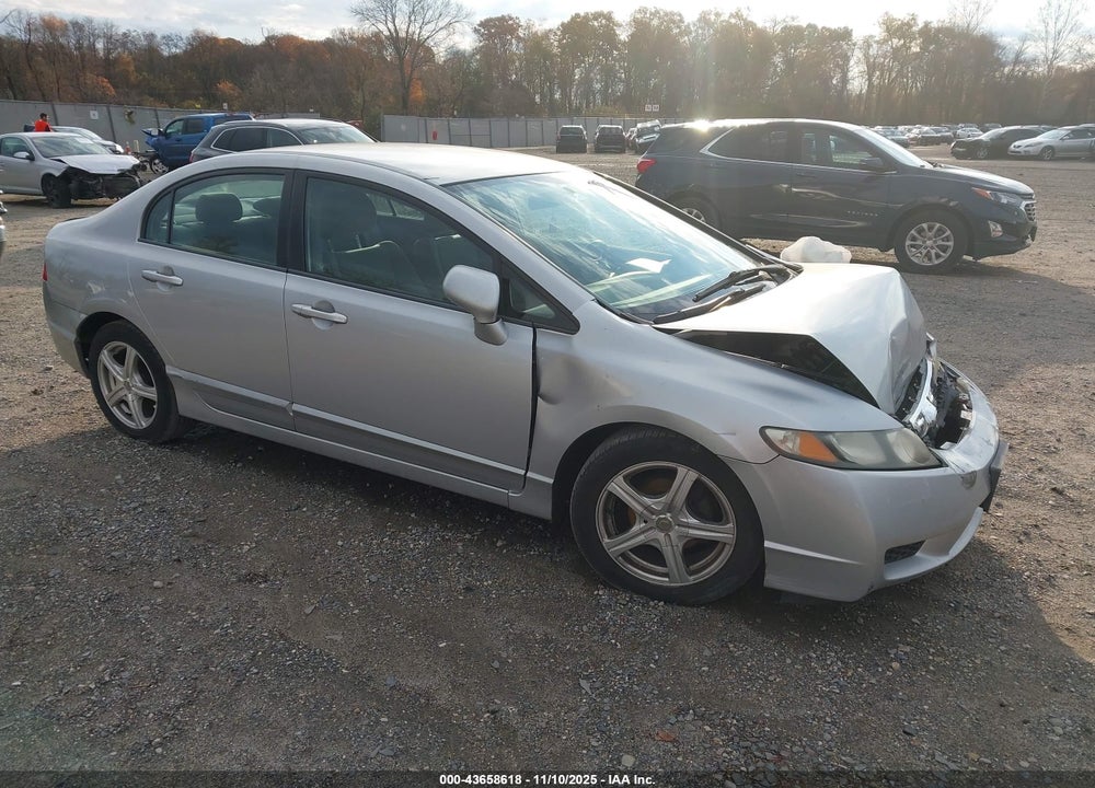 2010 HONDA CIVIC LX VIN: 2HGFA1F55AH548851