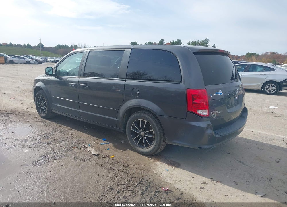 2017 DODGE GRAND CARAVAN SXT VIN: 2C4RDGCG1HR726335