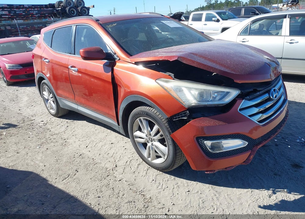 2013 HYUNDAI SANTA FE SPORT 2.0T VIN: 5XYZU3LAXDG080540