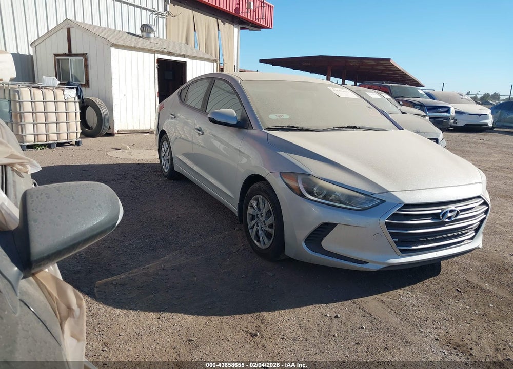 2018 HYUNDAI ELANTRA SE VIN: KMHD74LFXJU609428