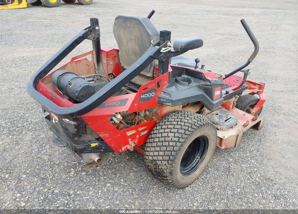 2021 TORO 4000 VIN: ML4XPNHEQ001