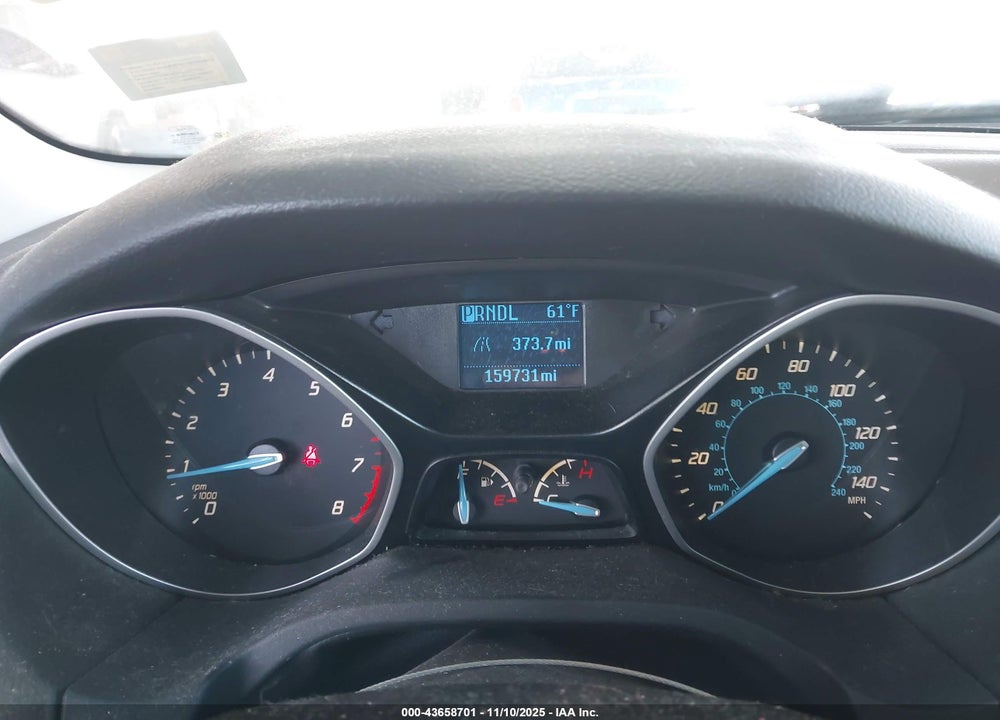 2013 FORD FOCUS S VIN: 1FADP3E26DL155767